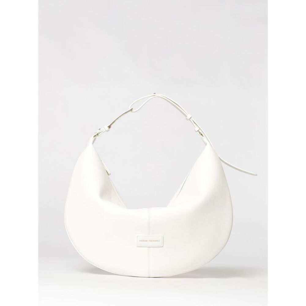 Armani Exchange Women Grained Faux Leather Hobo Bag Armani Exchange